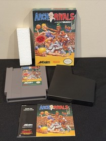 Arch-Rivals (Acclaim, 1990) Juego NES con Caja y Manual - &iexcl;Probado!