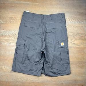 Carhartt Cargos Shorts Baggy Rework Style Ripstop Workwear W36 - Picture 1 of 7