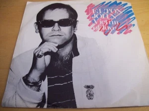 ELTON JOHN VICTIM OF LOVE 7" VINYL -7" -1979 -VG+/G - Picture 1 of 4
