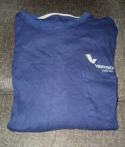 Verso Luke Mill Westex Fire Resistant Long Sleeve Tee Shirt Size Large NFPA 2112 - Picture 1 of 6