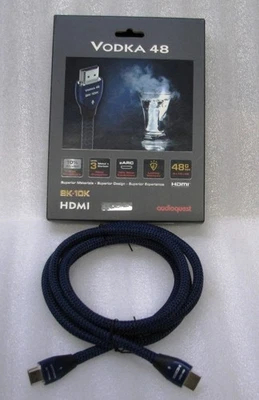 AudioQuest Vodka 48 HDMI Cable 8K-10K 48Gbps 2m - Image 1 of 4