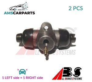 DRUM WHEEL BRAKE CYLINDER PAIR FRONT 2740 ABS 2PCS NEW OE REPLACEMENT - Picture 1 of 5
