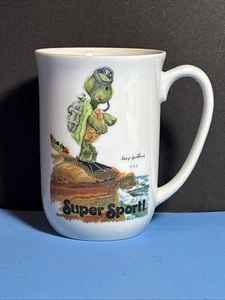 Suzy's Zoo Super Sport Kaffee Tee Becher Tauchen Schildkröte, 1976 Suzy Spafford - Bild 1 von 8