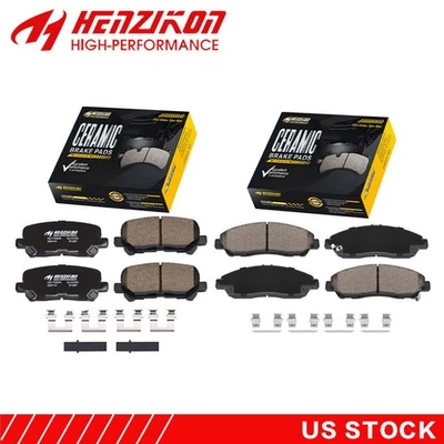 6P2700284 передние + задние тормозные колодки для 2009-2014 2015 Honda Pilot Acura MDX ZDX - Изображение 1 из 4