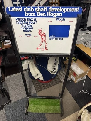 Ben Hogan Vintage Metal Ben Hogan Sign/ Woods Store Display RARE AMF - Image 1 of 4