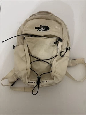 THE NORTH FACE Mini Borealis Backpack, White- USED - Image 1 of 4