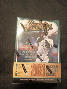 2021 Panini Absolute Baseball Blaster Box Sealed 40 Cards 1 Auto Or Memorabilia - Picture 1 of 4
