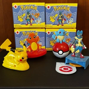 Pokémon McDonalds Japan 2025 Happy Meal Toy complete 4 set New pikachu lucario - Picture 1 of 6