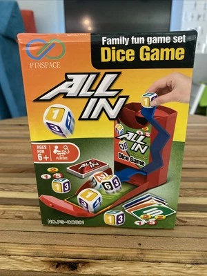 ALL IN Fundex Card Game Risk It All On A Roll - Image 1 of 4