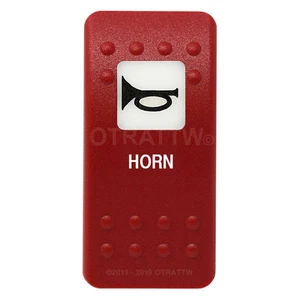 OTRATTW Carling Tech Contura II Rocker only, HORN, WHITE LENS. RED ROCKER - Foto 1 di 1