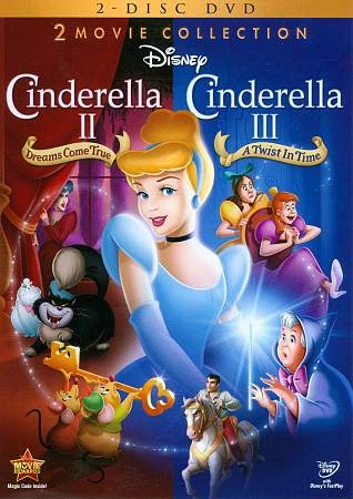 Cinderella II: Dreams Come True/Cinderella III: A Twist in Time (DVD, 2012, 2-Disc Set)