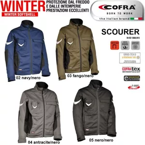 Giacca Softshell da lavoro COFRA SCOURER 300 g/m² elasticizzato contro il vento+ - Foto 1 di 7