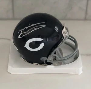 Mike Ditka Chicago Bears Signed Autograph Throwback Mini Football Helmet JSA COA - Picture 1 of 1