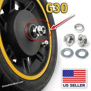 Front Wheel Screws Ninebot MAX G30 Scooter Segway Nut G30P G30E G30D G30LP G30LE - Picture 1 of 4