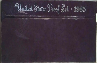 1985-S US Proof Mint Set 5 Coins CLAD 22uoc0109 - Image 1 of 4