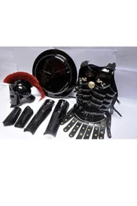 SALE Greek Spartan Cosplay Iron Leather Hand Made Look Roman Theatre Mens 2x - Picture 1 of 7