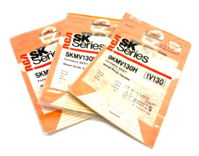 RCA Quement SKMV130H Formerly SK51 Metal Oxide Varistor SK Series 1V130 LOT OF 3 - Image 1 of 4
