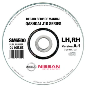Nissan Qashqai J10 (2006-10) Manual de Taller para Windows & Internet Explorer - Imagen 1 de 5