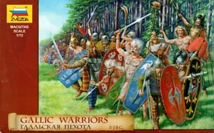 Zvezda 1:72 Gallic Warriors 2nd-1st BC - Imagen 1 de 2