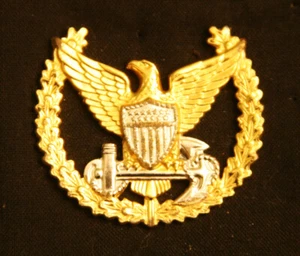 US COAST GUARD COMMAND ASHORE BADGE; REGULATION FULL SIZE - Picture 1 of 1