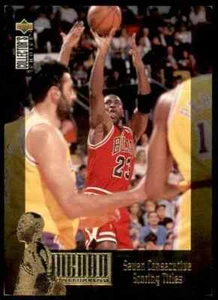 1996-97 UD CC Jordan Collection Gold Michael Jordan Bulls #JC1 10=Fs - Picture 1 of 2