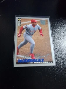 1995 UD COLLECTOR'S CHOICE SE SILVER SIGNATURE SP #188 IVAN RODRIGUEZ NRMT-MT!! - Picture 1 of 2