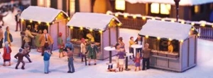 NOCH H0 65610 Weihnachtsmarktbude Laser-Cut Bausatz f. Modellbahn Anlage etc. - Bild 1 von 1