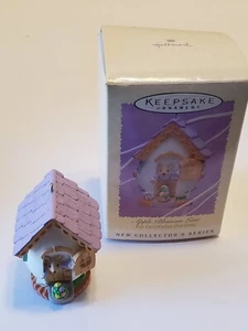 Hallmark Keepsake Easter ~1995 Apple Blossom Lane #1 in Series Egg Cottage t5090 - Picture 1 of 11