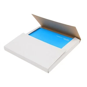 25PCS White Vinyl Record LP Shipping Mailer Boxes 12.5"x12.5"x1" Album Paper Box - Picture 1 of 12