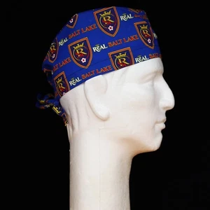 MLS Real Salt Lake Theme Scrub Hat - Picture 1 of 1