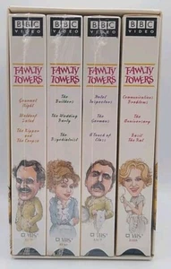 Fawlty Towers The Complete Collection (VHS, 1998, 4-Tape Set) 3 Still Sealed - Picture 1 of 12