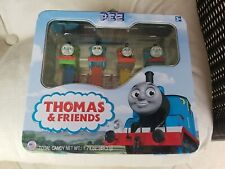  THOMAS AND FRIENDS PEZ COLLECTORS TIN LUNCH BOX 4 CANDY DISPENSERS CANDY 2010 