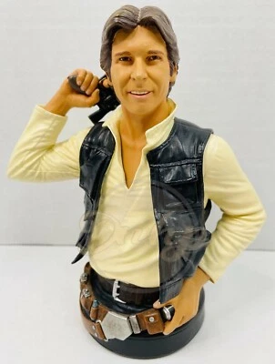 Mini busto gigante suave Han Solo Harrison Ford Star Wars 1/6 numerado a mano Foto 1 de 4