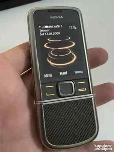 Nokia 8800 Carbon Arte 4GB ORIGINAL - Afbeelding 1 van 7
