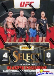 2023 Panini SELECT UFC EXCLUSIVE Factory Sealed Blaster Box! On Fire! 