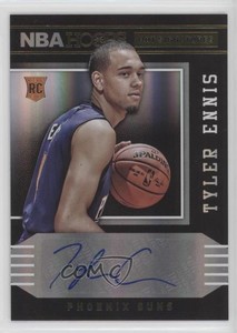 2014-15 NBA Hoops Hot Signatures Tyler Ennis #81 Rookie Auto RC
