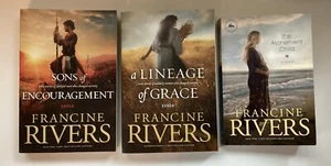 Francine Rivers Omni SONS of ENCOURAGEMENT / LINEAGE OF GRACE Atonement Lot 11 - Picture 1 of 9