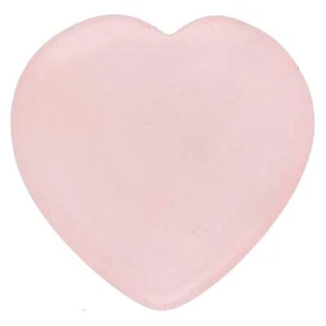 Rosenquarz Herz | Handschmeichler 2x2 cm | Edelsteinherz |Taschenstein |Geschenk - Bild 1 von 1