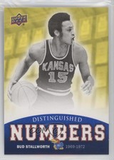 2013 Upper Deck University of Kansas Distinguished Numbers Bud Stallworth #DN-7