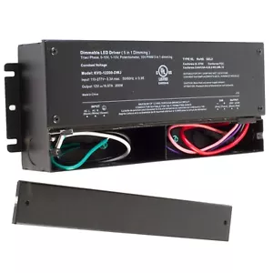 Dimmable LED driver 12v 200w Triac 0-10v UL listed Clearance new in box - Picture 1 of 5