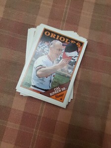Topps 1988 - Team Checklist #444 Cal Ripken Sr. Lot Of (20) Cards 