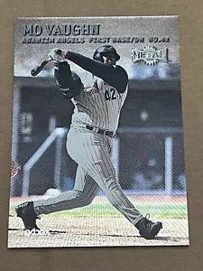 2000 SKYBOX METAL - MO VAUGHN ANGELS #17 - Picture 1 of 2