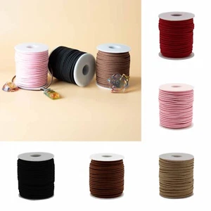 45 m cavo ciondolo rotolo sfuso - finta pelle scamosciata gioielli collana artigianato bobina bobina - Foto 1 di 8