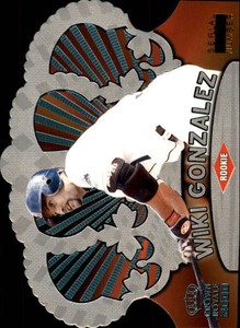 2000 Crown Royale Platinum Blue #119 Wiki Gonzalez /75 