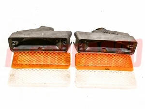 FANALINI ANTERIORI FRECCE LANCIA FULVIA COUPE 2 3 SERIE CARELLO ORIGINALI NUOVI - Picture 1 of 1