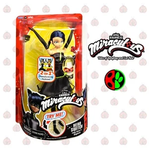 Miraculous Ladybug Noir 2 in 1 Switch 11" Action Figure by Playmates Toys - NEW - Picture 1 of 11