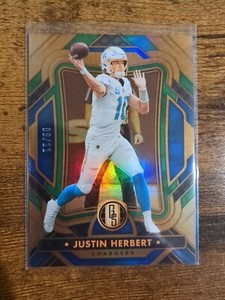 2023 Gold Standard Justin Herbert Emerald 09/11 Los Angeles Chargers