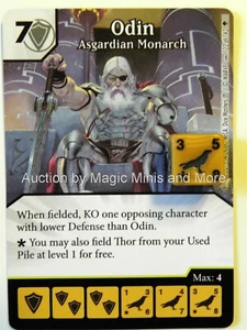 Avengers Age of Ultron ODIN Asgardian Monarch #122 rare Dice Masters card Marvel - Picture 1 of 1