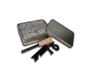 Magnesium Fire starter with Ferro rod x3 For Camping Hiking - Picture 1 of 7