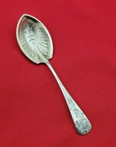 Jac Rose by Gorham Sterling Silver Sugar Spoon w/ Gold Wash Bowl #12093 - Picture 1 of 6